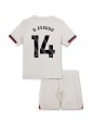 Billige Chelsea Dario Essugo #14 Bortedraktsett Barn 2025-26 Kortermet (+ Korte bukser)